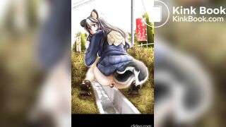 Hentai toilet poop and piss comp 2