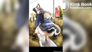 Hentai toilet poop and piss comp 2