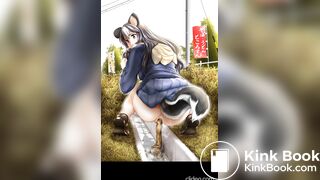 Hentai toilet poop and piss comp 2