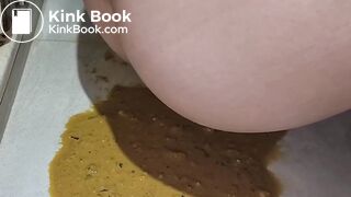 厕所腹泻自拍