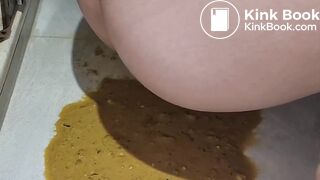 厕所腹泻自拍