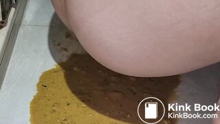厕所腹泻自拍