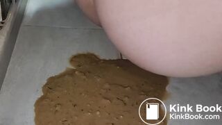 厕所腹泻自拍