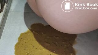 厕所腹泻自拍