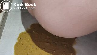 厕所腹泻自拍