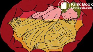 Gay Vore Animation [Graphic, Scat, Digestion]