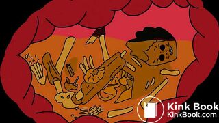 Gay Vore Animation [Graphic, Scat, Digestion]