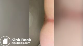 mia pooping on the toilet (compilation)