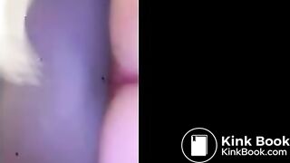 mia pooping on the toilet (compilation)