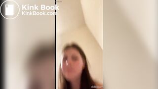 mia pooping on the toilet (compilation)