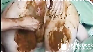 Granny Bbw scat fuck