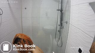 Woman pooping in Toilet 263