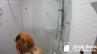 Woman pooping in Toilet 263