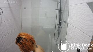 Woman pooping in Toilet 263