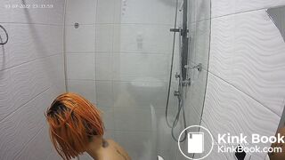 Woman pooping in Toilet 263