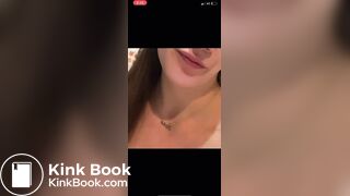 Teen eats her own shit