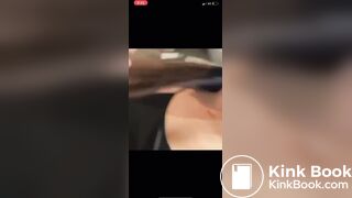 Teen eats her own shit