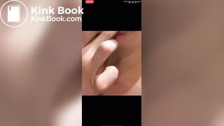 Teen eats her own shit