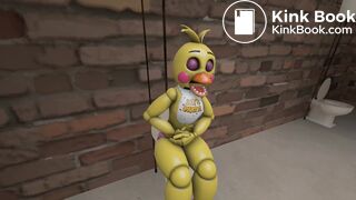 Toy chica and mangle eat to much