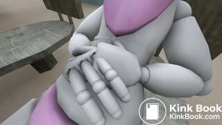 Toy chica and mangle eat to much