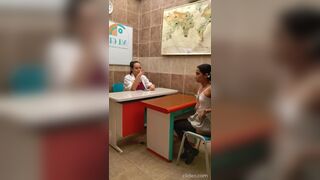 Same girl shits her pants in class and gets punished