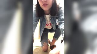 Bathroom scat - video 8