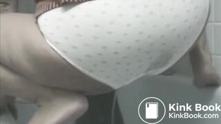 Vintage sanwa amateur panty poop 03