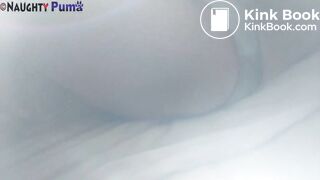 Panty poop in bed late night