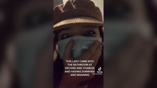 Girl has diarrhea - video 19