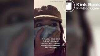 Girl has diarrhea - video 19