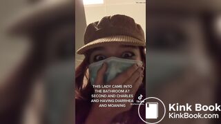 Girl has diarrhea - video 19