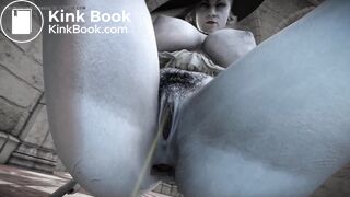 Lady Dimitrescu scat and piss on you. P.o.v.