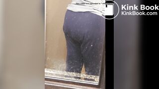 messed pants while cleaning