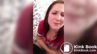 Girl on toilet - video 25