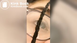 Hispanic girl piss long and diarrhea