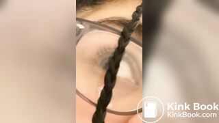 Hispanic girl piss long and diarrhea