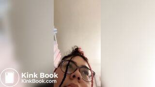 Hispanic girl piss long and diarrhea