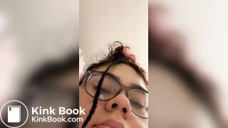 Hispanic girl piss long and diarrhea