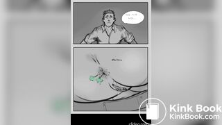 Hentai giantess toilet comp