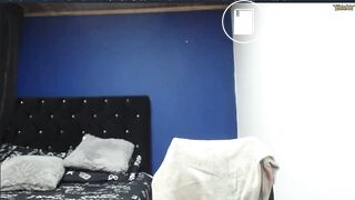 Fat latina cleans dirty beads from ass