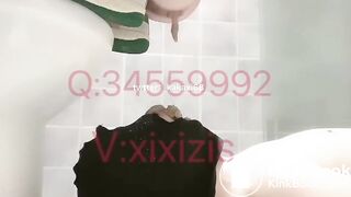 Lucky toilet slave eat Chinese slut shit