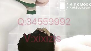 Lucky toilet slave eat Chinese slut shit