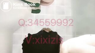 Lucky toilet slave eat Chinese slut shit