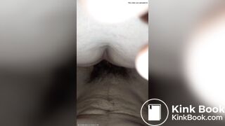 pregnant wife pooping on husband