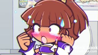 PuyoPuyo girl hyper diarrhea (censored)