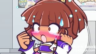 PuyoPuyo girl hyper diarrhea (censored)