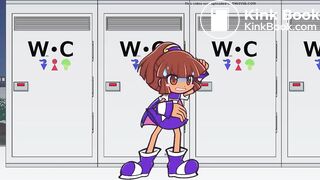 PuyoPuyo girl hyper diarrhea (censored)