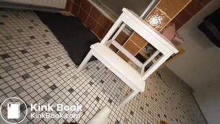 Squaw Sitting Turd shitting a huge rock for you guys ;-