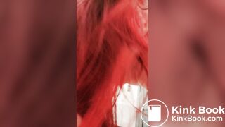fat pussy redhead bbw shits