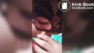 Sucking dirty cock and chewing shit